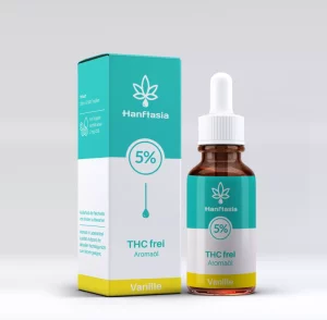 CBD Aroma Öl mit Fruchtgeschmack hanftasia Großhandel Vanille